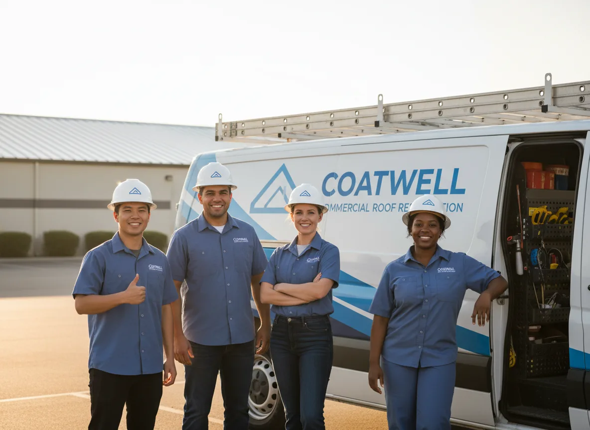 Commercial roof coating company in Plummer, ID